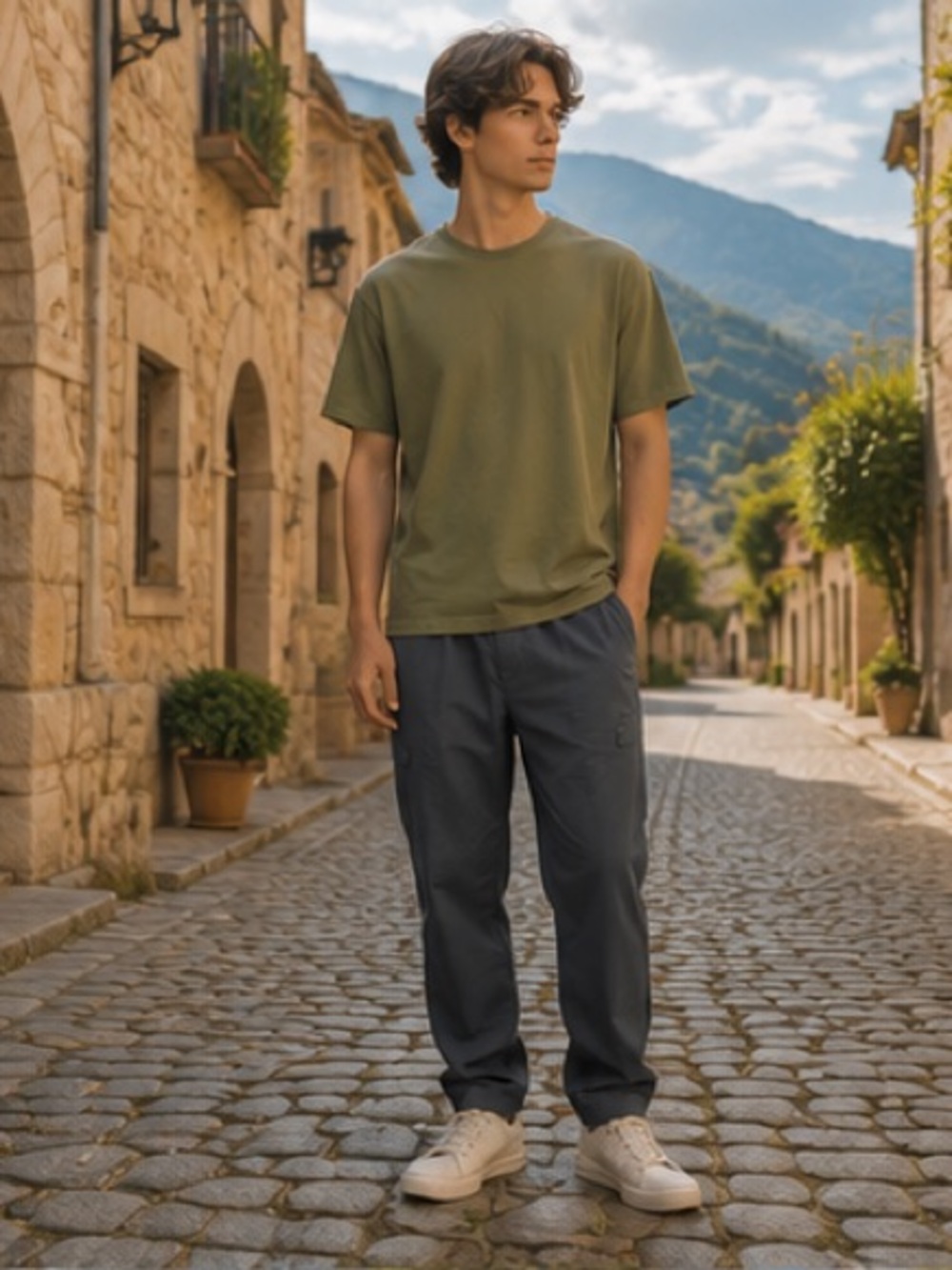 Weatherproof Men's Green Joggers